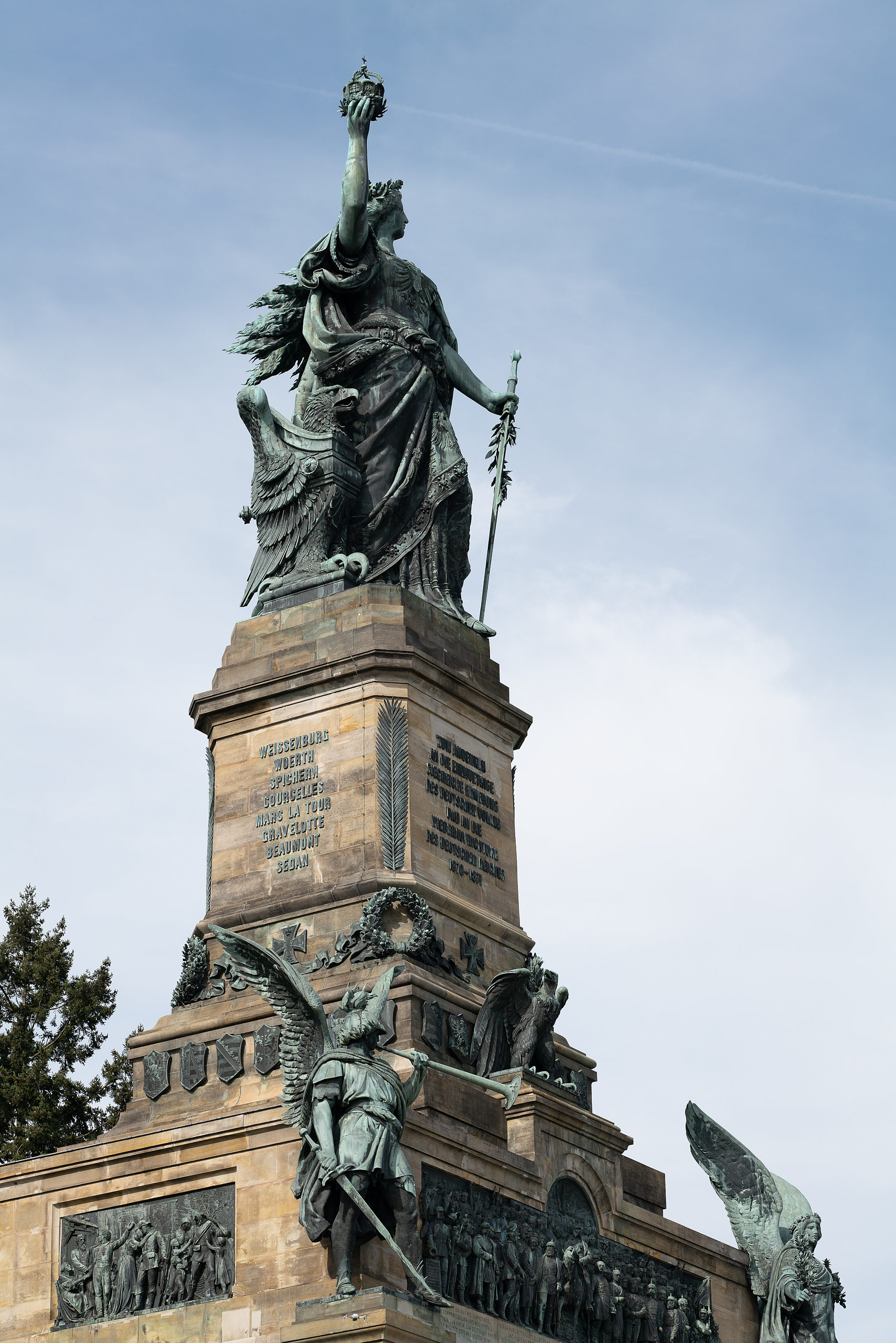 Die Germania - Das Niederwalddenkmal 28 eb 5824