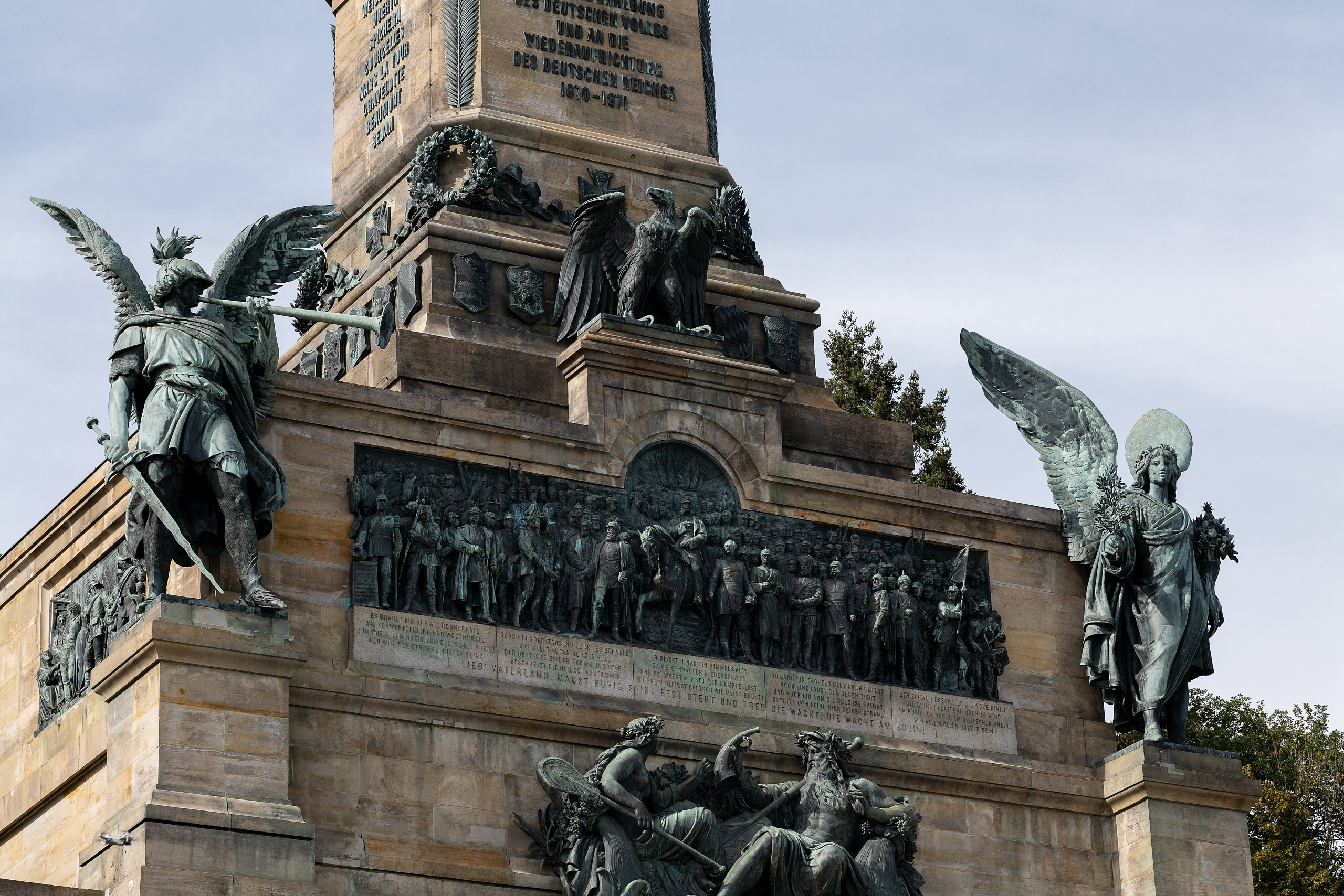 Die Germania - Das Niederwalddenkmal 5 eb 5830