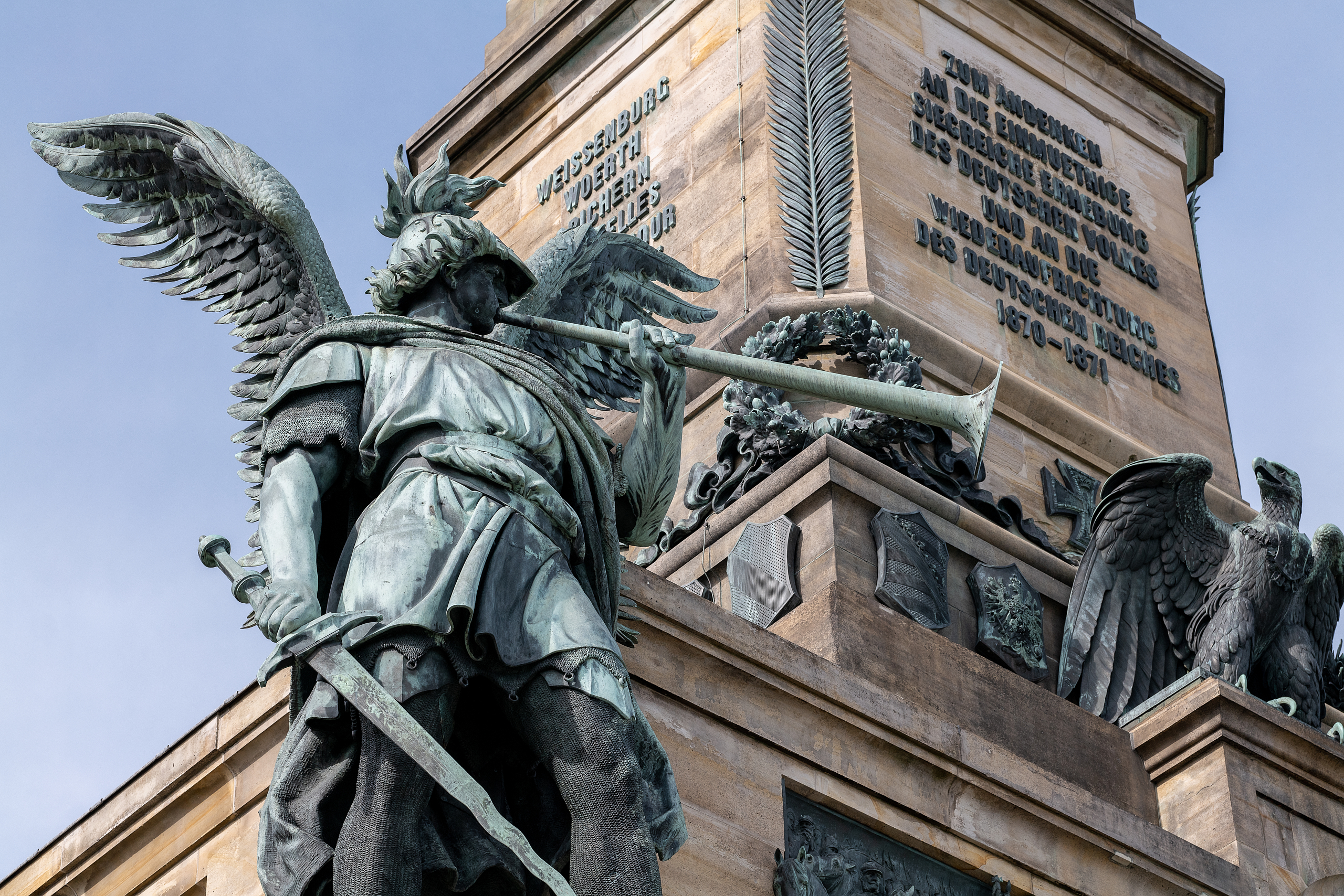 Die Germania - Das Niederwalddenkmal 11 eb 5865