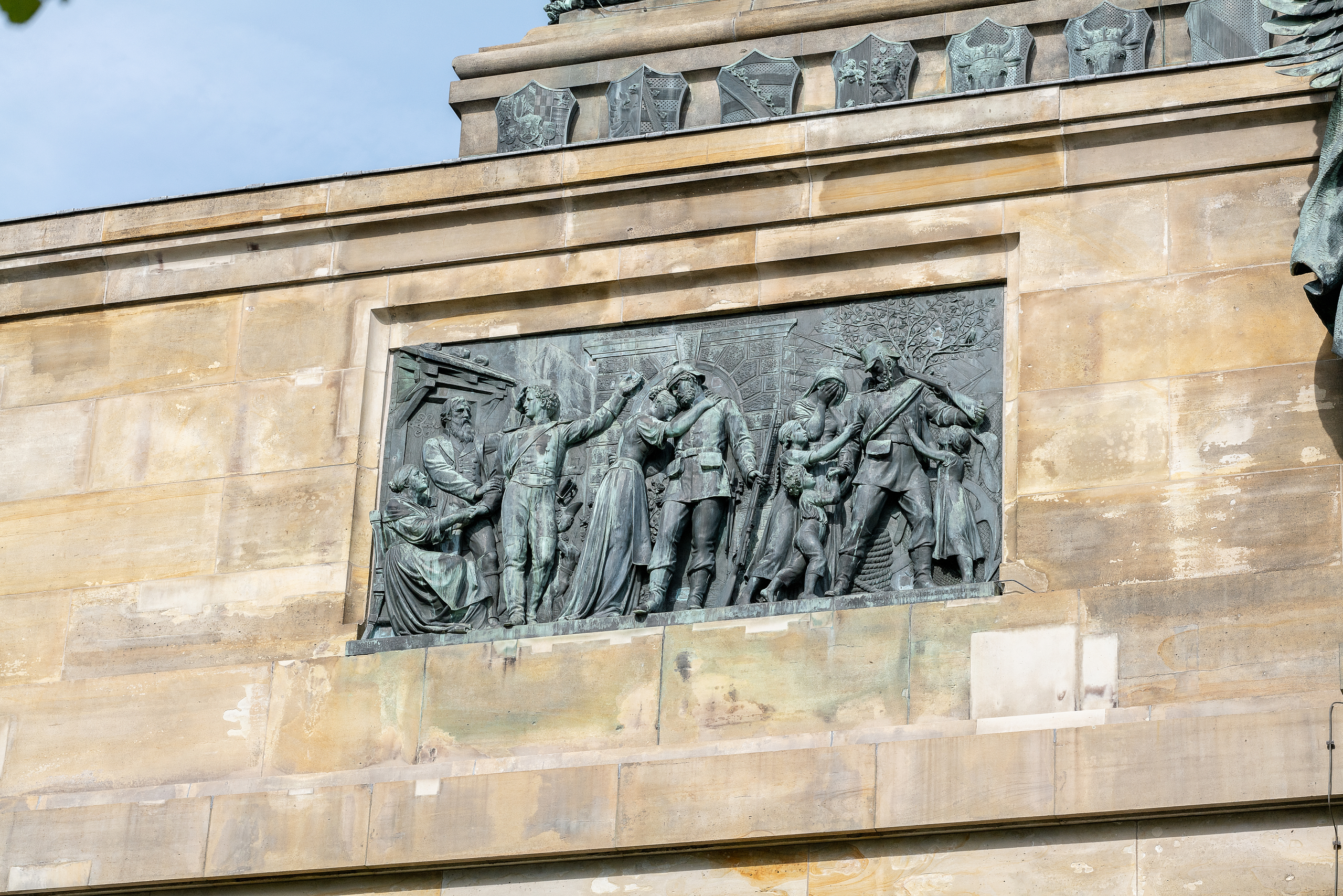 Die Germania - Das Niederwalddenkmal 6 eb 5871
