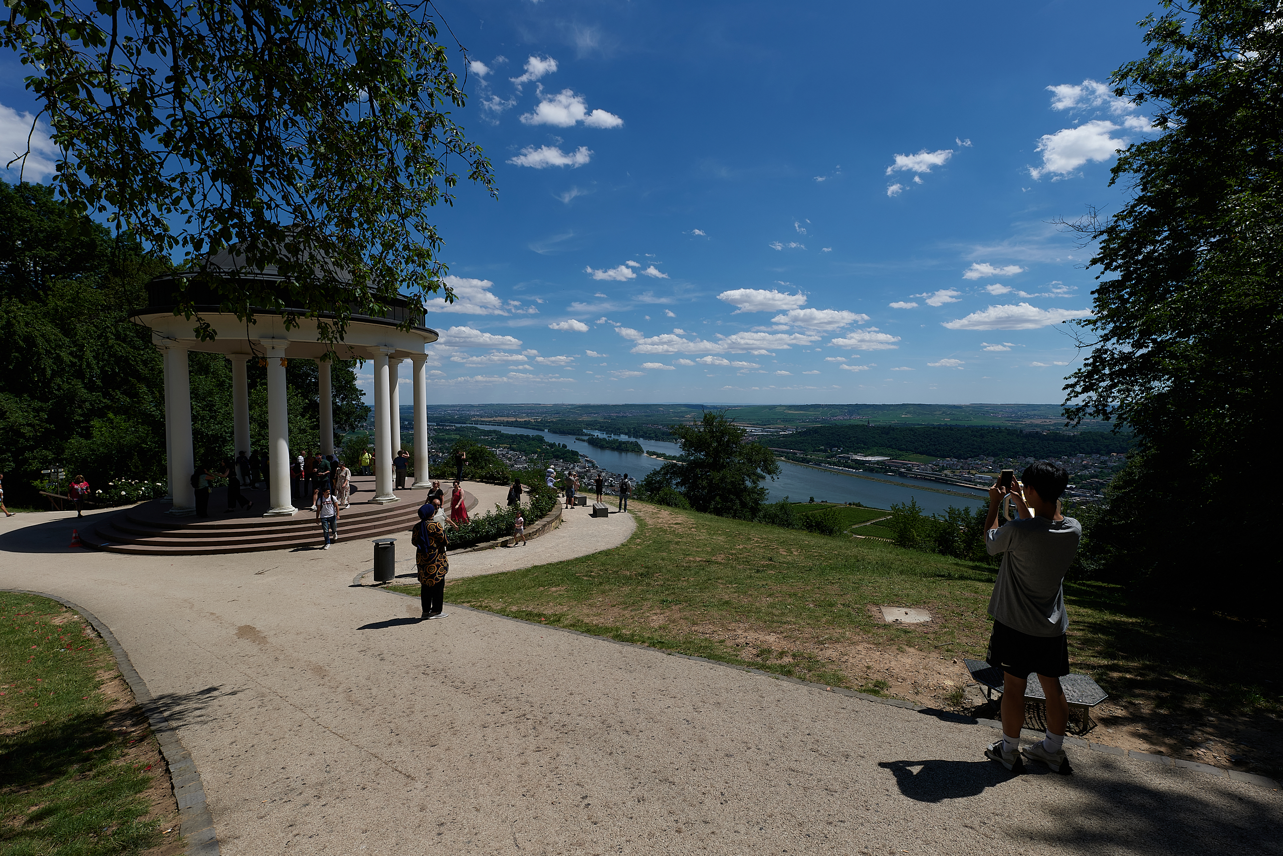 Die Germania - Das Niederwalddenkmal 17 eb 6828