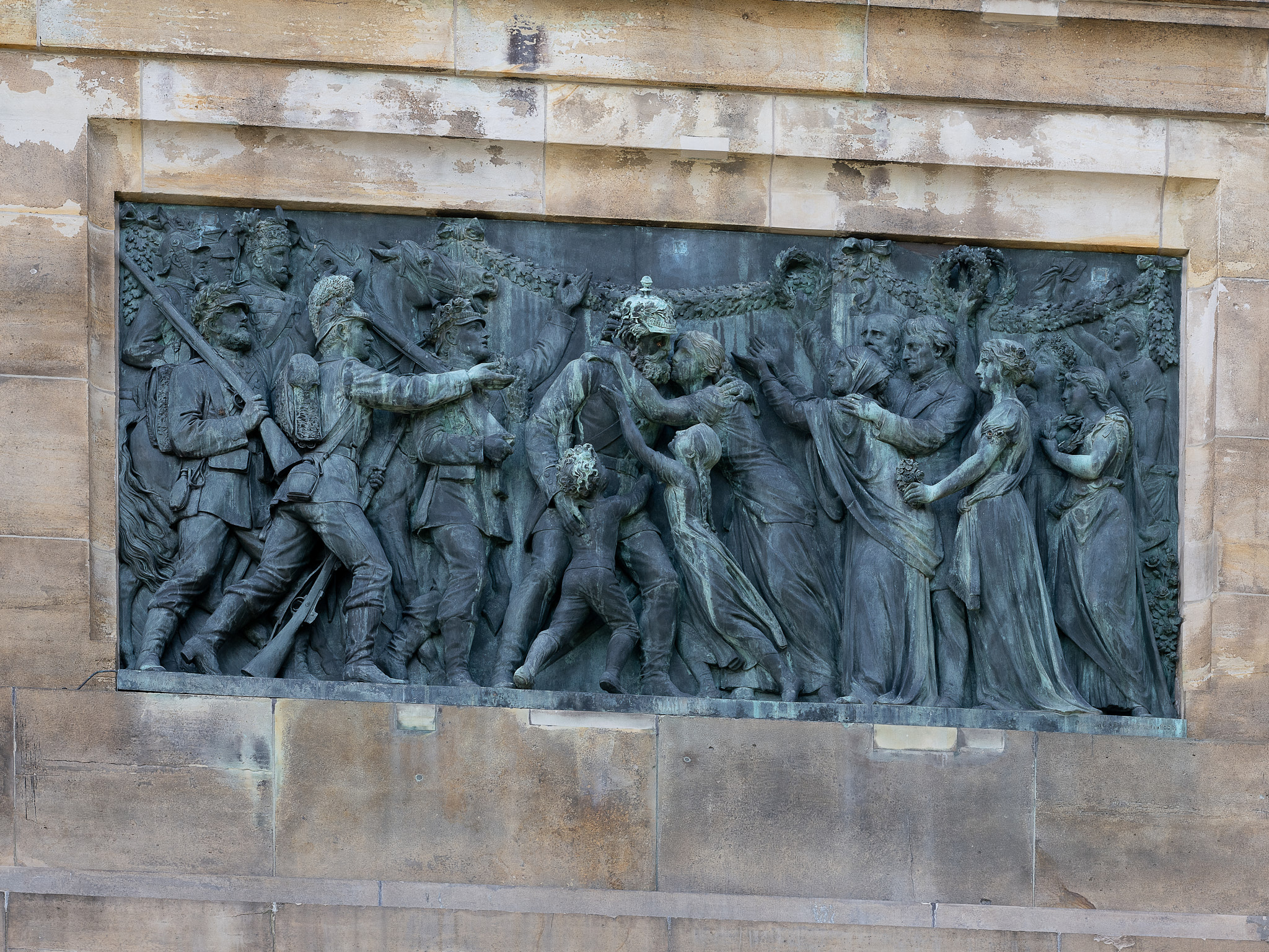 Die Germania - Das Niederwalddenkmal 7 eb 5850