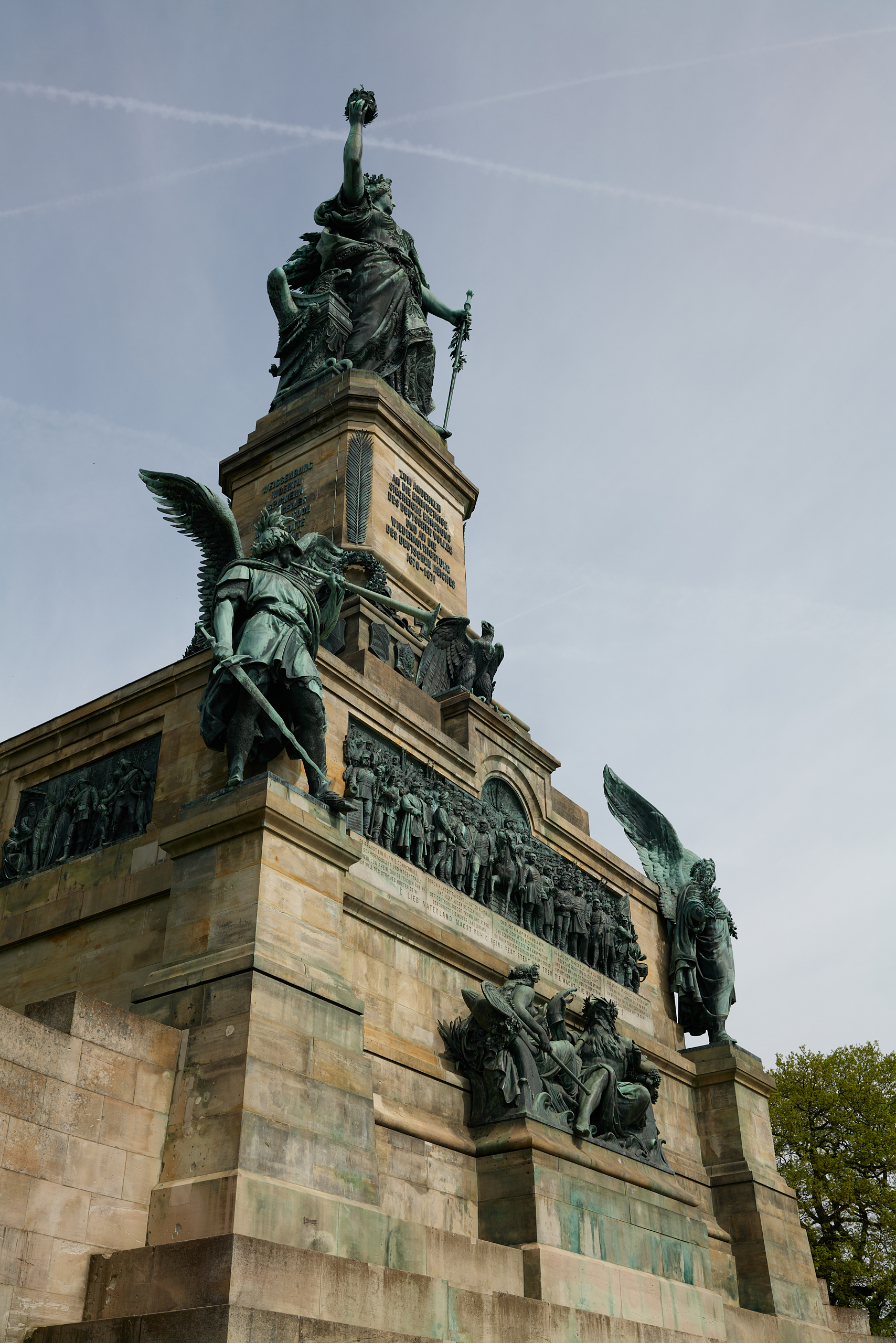 Die Germania - Das Niederwalddenkmal 36 peb 3687